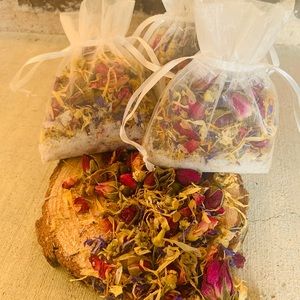 2pack Bath Tea,Herbal Tub Soak,Herbal Bath
